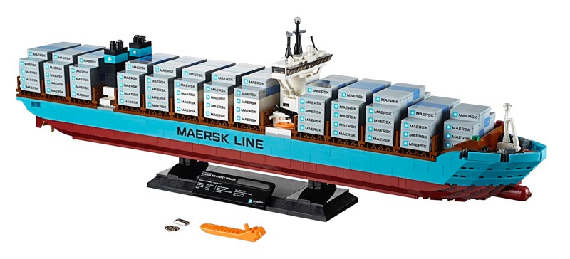 レゴ 限定 マースクコンテナ船 MAERSK - 模型/プラモデル