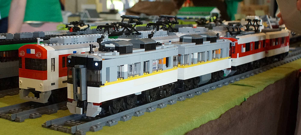 作品紹介 エース君の近鉄90系 エース君のシリーズ21 8600系 手練の定番の良さ Legoゲージ推進機構日報 レゴトレイン ブログ