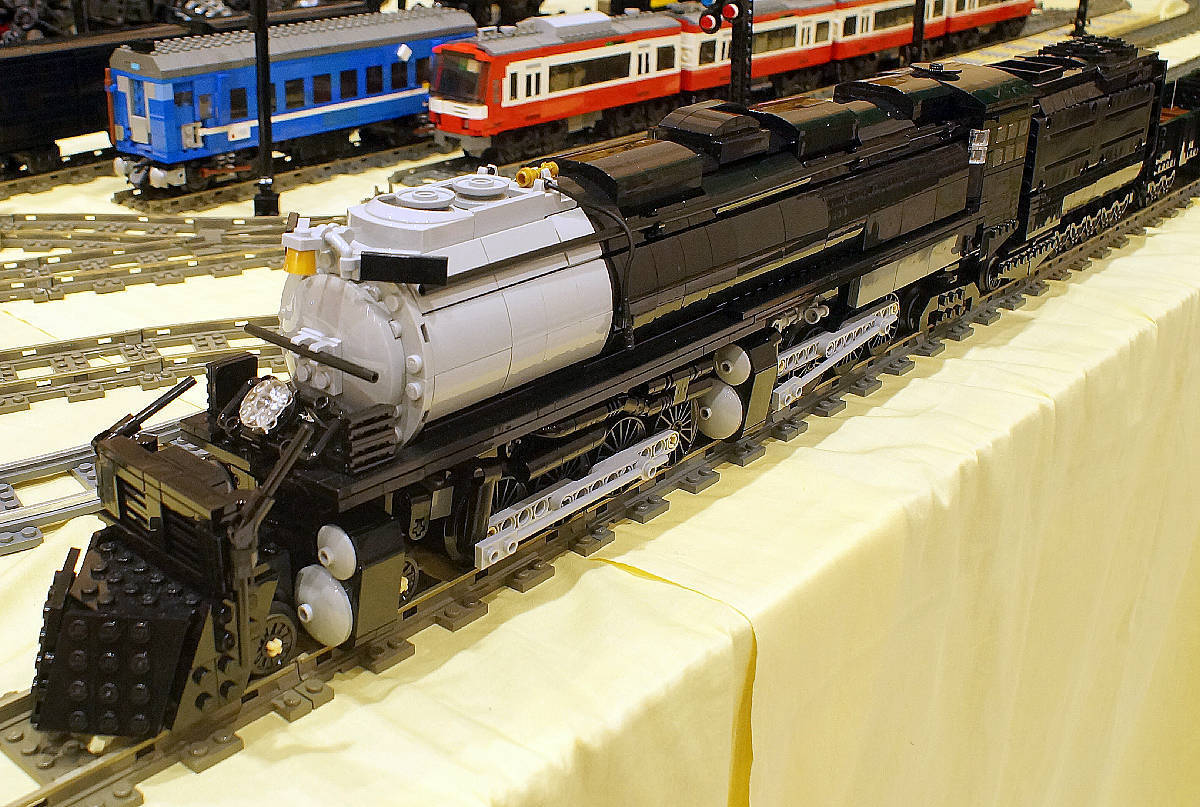 作品紹介 Bikkubo様のユニオン パシフィック鉄道4000形 ビッグボーイ Legoゲージ推進機構日報 レゴトレイン ブログ