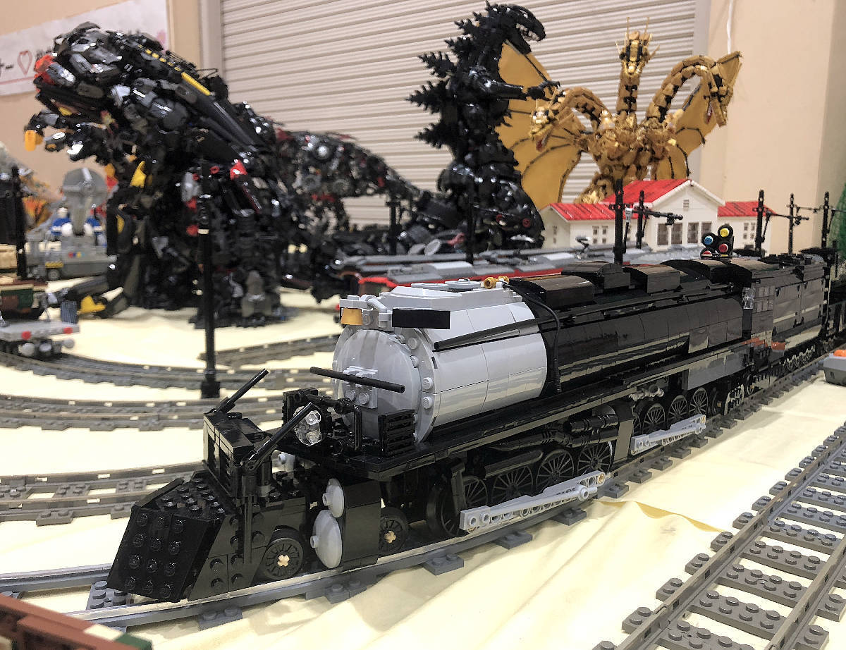 作品紹介 Bikkubo様のユニオン パシフィック鉄道4000形 ビッグボーイ Legoゲージ推進機構日報 レゴトレイン ブログ