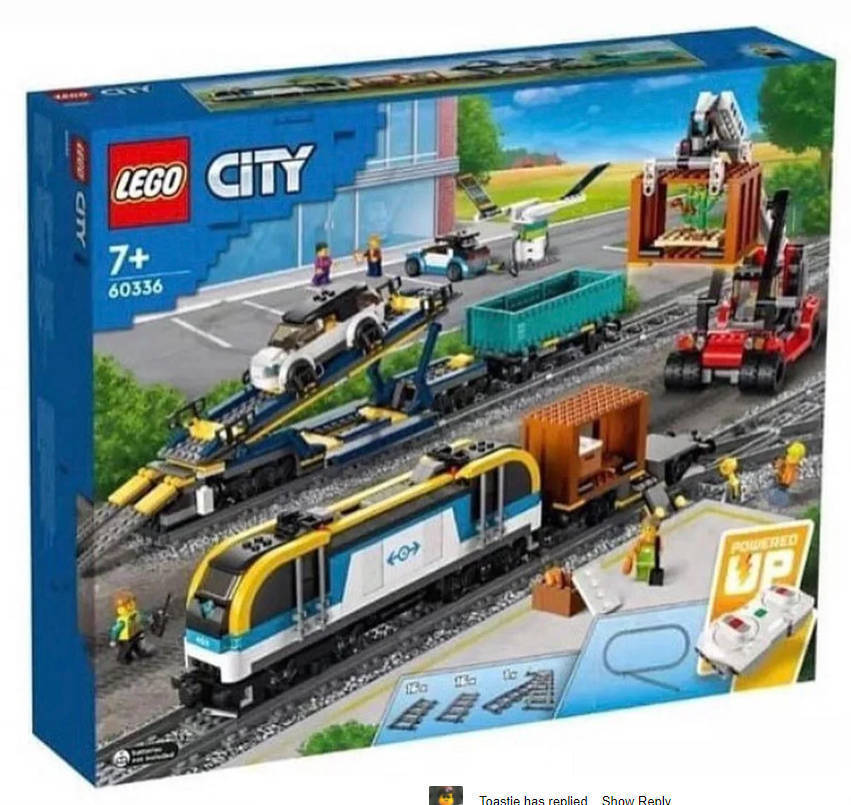 レゴ製品】60336 貨物列車の続報 : Legoゲージ推進機構日報～レゴ