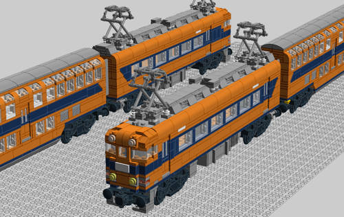 作品紹介 G ひたひた様の近鉄系 ビスタカー三世 Cad 期待の花形 Legoゲージ推進機構日報 レゴトレイン ブログ