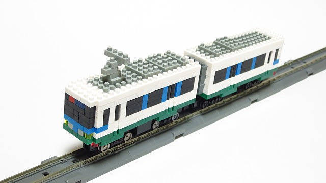 レゴ以外のブロック玩具 越前建設様のナノゲージ福井鉄道0形 Legoゲージ推進機構日報 レゴトレイン ブログ