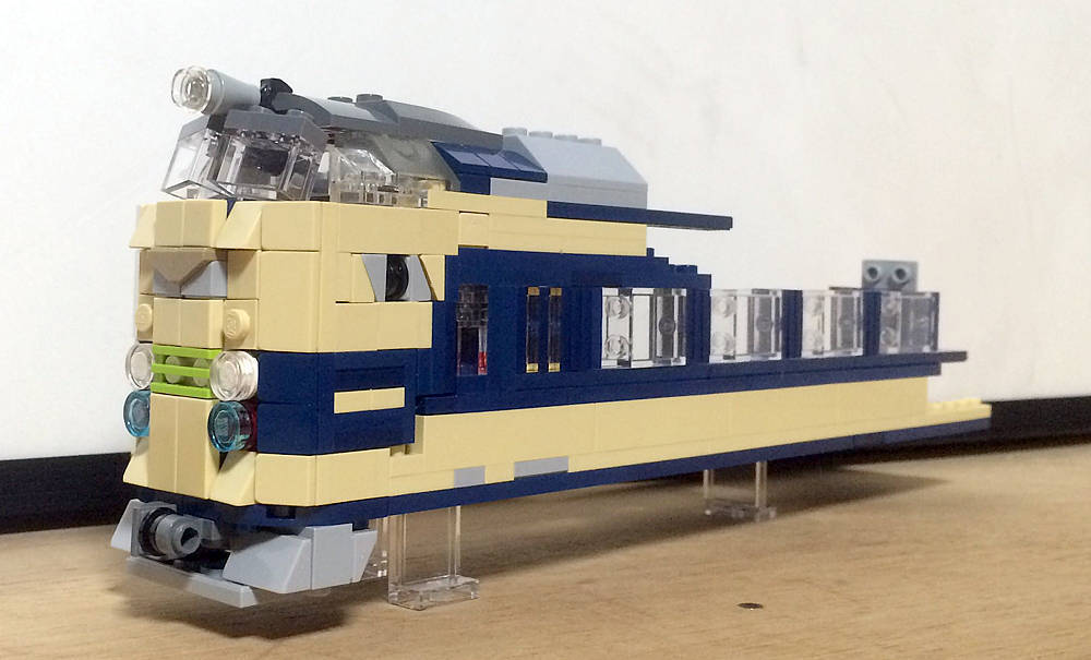鉄道作品日本形】583系を製作中です。: Legoゲージ推進機構日報