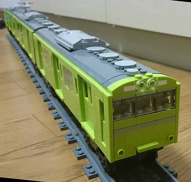 作品紹介 これぞ でんしゃ Legoudon様の103系atc車 山手線完成 Legoゲージ推進機構日報 レゴトレイン ブログ