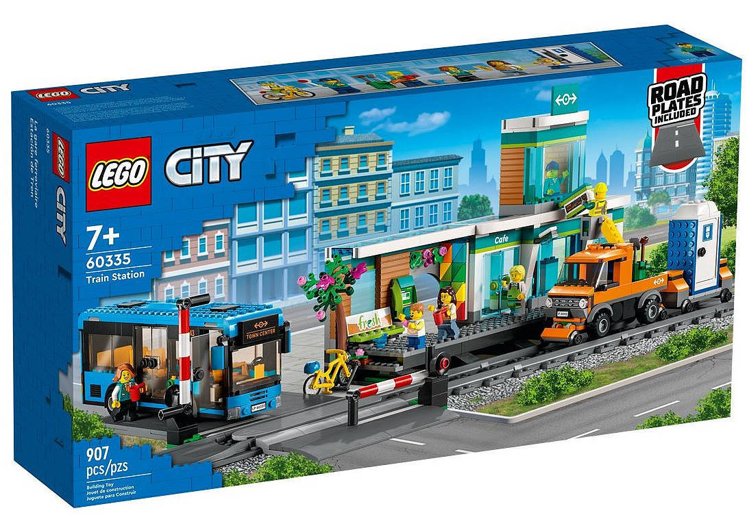 レゴ製品 トレイン】60335 駅。「悪しきCityの、流れ？」: Legoゲージ