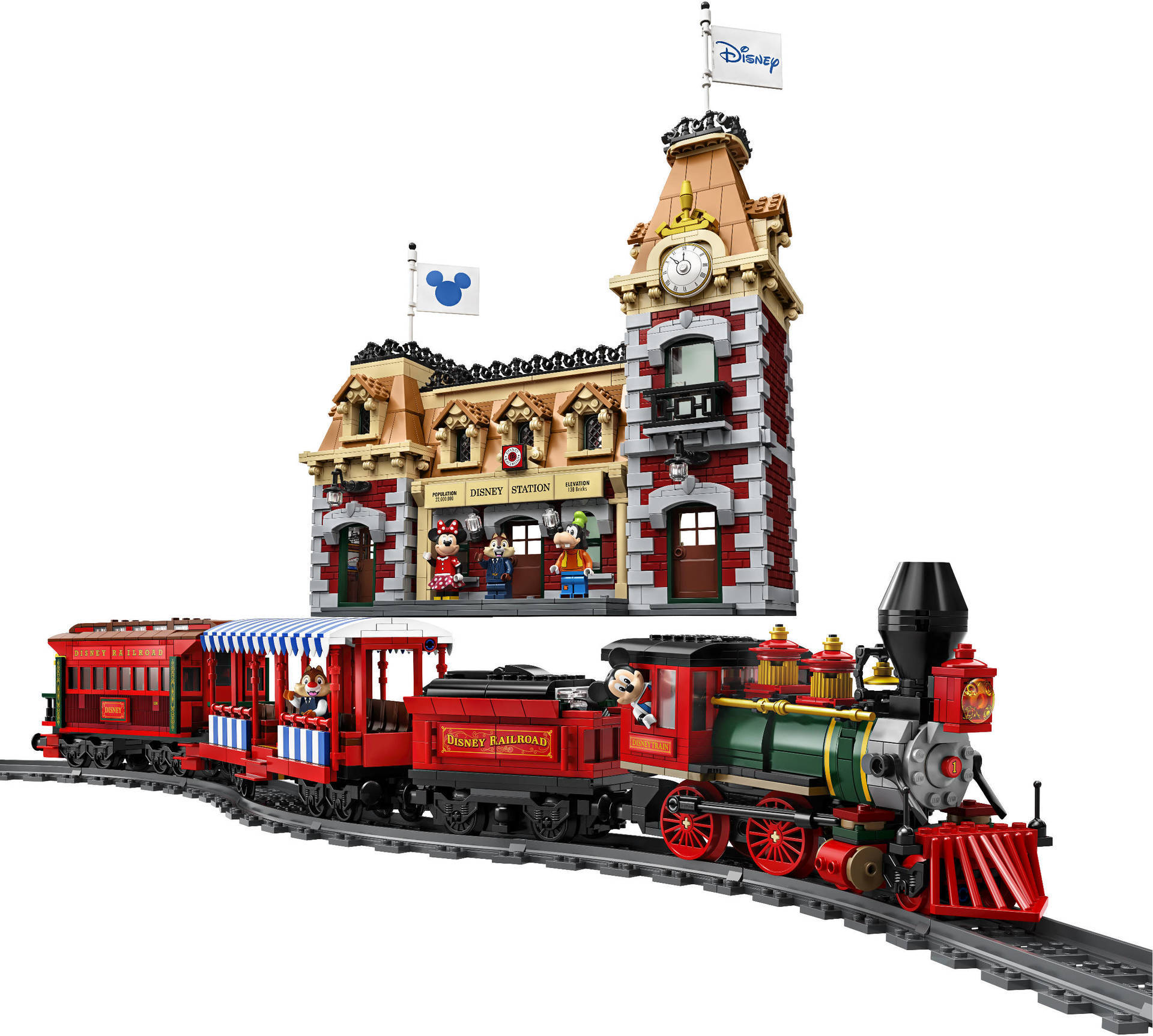 レゴ製品 トレイン Disney Train And Station に思う 欲しいのは猫屋線であってウエスタンリバー鉄道ぢゃないやい Legoゲージ推進機構日報 レゴトレイン ブログ