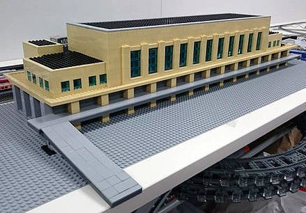 ヒント アイディア Architecture Dalian Railway Station Nゲージストラクチャ素材としてのレゴの可能性 マロンdx様 Legoゲージ推進機構日報 レゴトレイン ブログ