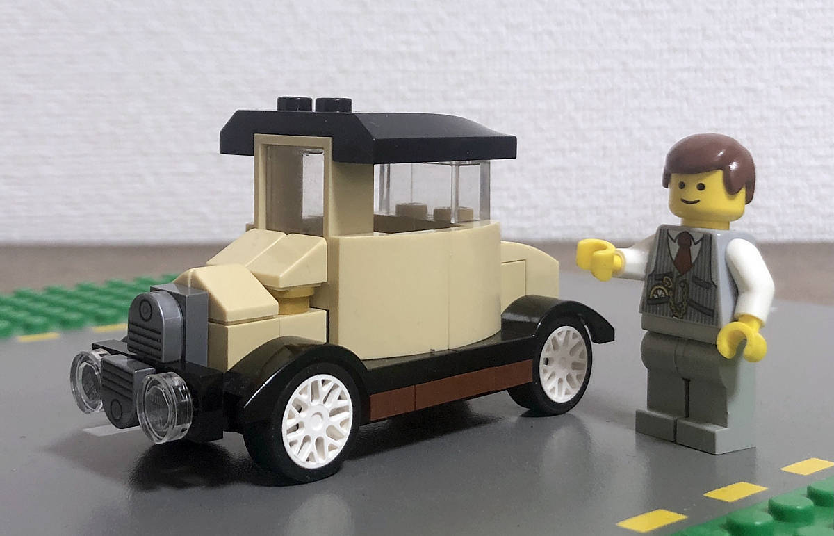 自動車作品 T型フォード 造ってみた 1 優雅な クーペ Legoゲージ推進機構日報 レゴトレイン ブログ