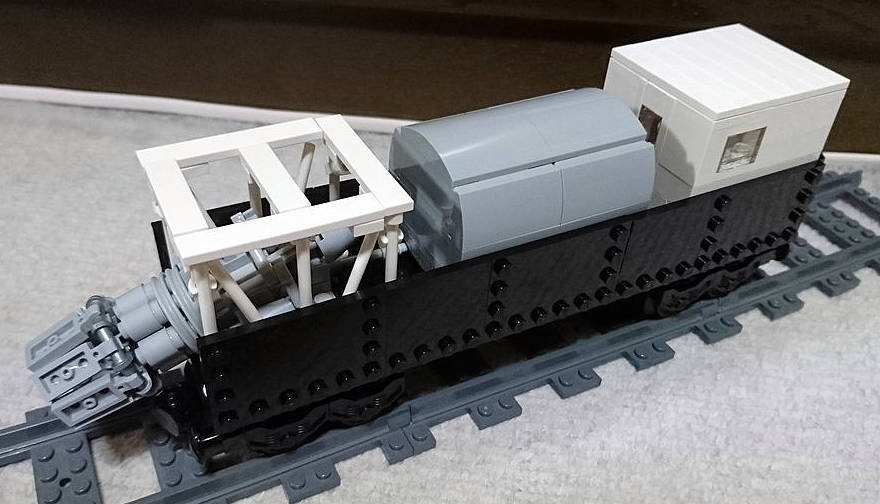 作品紹介 仰天列車 隼様のトキ179 ジェット除雪車 Legoゲージ推進機構日報 レゴトレイン ブログ