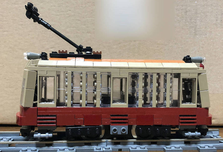 鉄道作品日本形】神戸の路面電車(3) 阪神国道線71形。モダンの 鉄道作品日本形】神戸の路面電車(3) 阪神国道線71形。モダンの