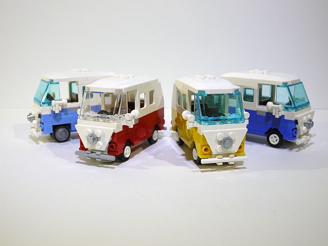 作品紹介 緑の電車2題 Risky様 エフ様 とワーゲンバス続々 エフ様 かう ぇ様 Legoゲージ推進機構日報 レゴトレイン ブログ