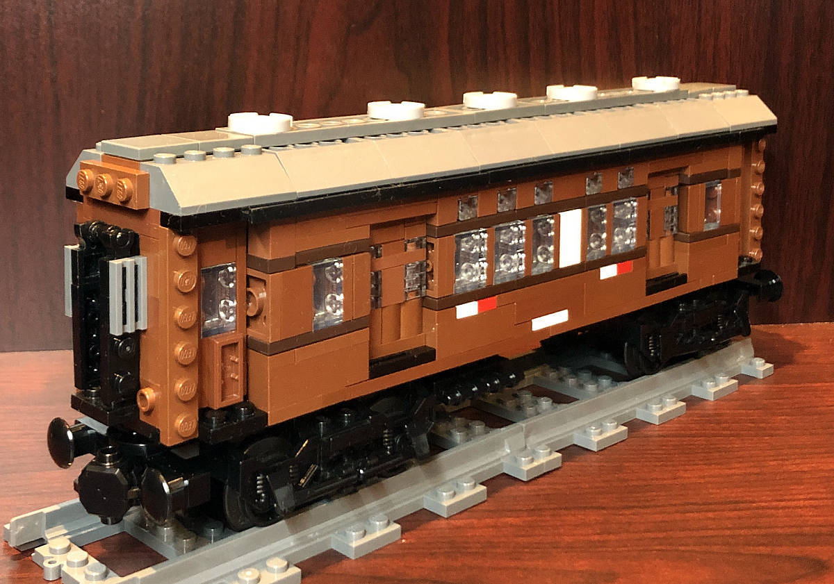 鉄道作品 日本形】国鉄客車シリーズ その2 マユ35とオハ35の2種。: Legoゲージ推進機構日報～レゴトレイン・ブログ