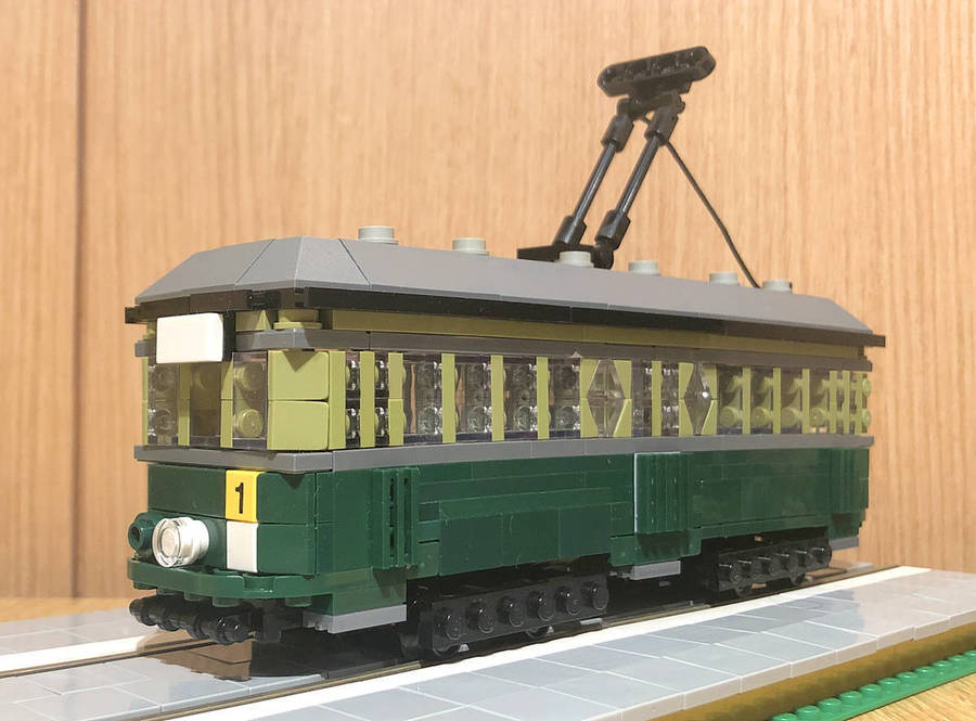 鉄道作品日本形】京都市電 2600形 2両に/京阪電車とのサイズ対比: Legoゲージ推進機構日報～レゴトレイン・ブログ