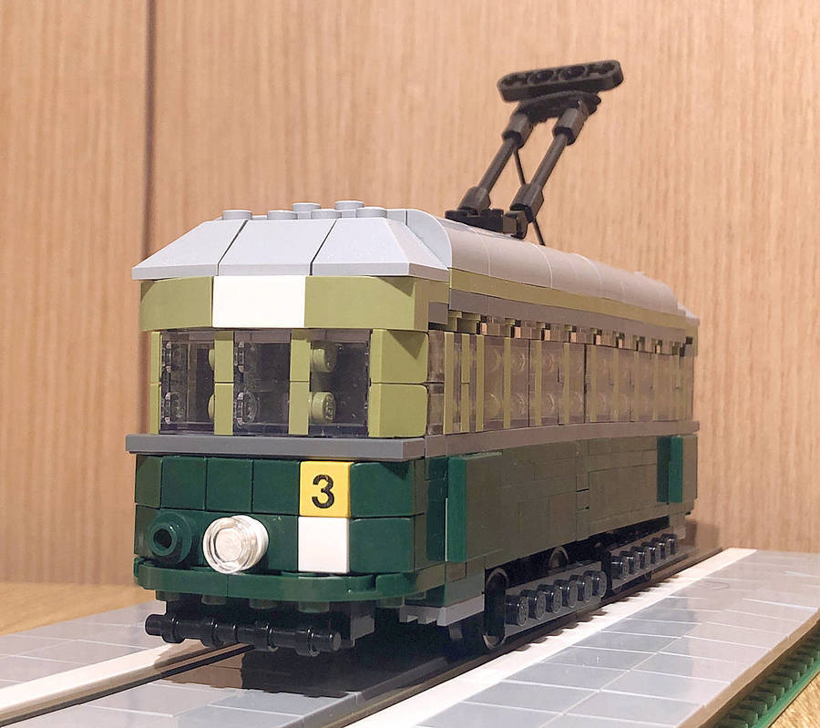 鉄道作品日本形】神戸の路面電車(2)。市電700形。神戸市電のモダニズム