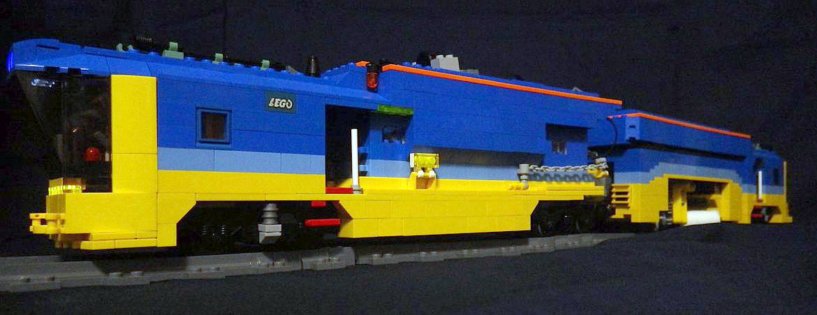 作品紹介】なし様のレールクリーニングカーは「レール削正車」モチーフ: Legoゲージ推進機構日報～レゴトレイン・ブログ