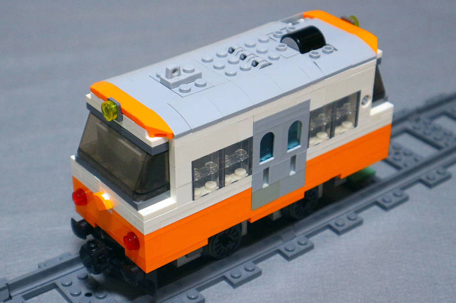 作品紹介】ぬぬ皇国鉄道の近郊輸送。レールバスと国電: Legoゲージ推進