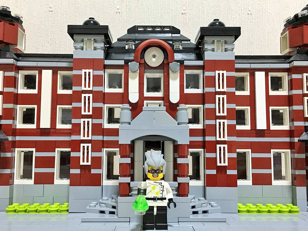 作品紹介 Drペイさんの 東京駅 ミニマム ミニフィグスケールの可能性 Legoゲージ推進機構日報 レゴトレイン ブログ
