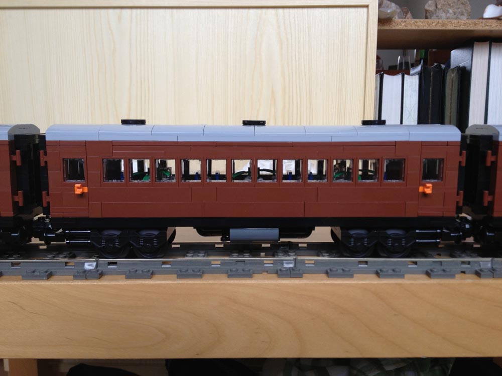 作品紹介】K7A4様の、国鉄旧型客車（スハ44系？） : Legoゲージ推進 