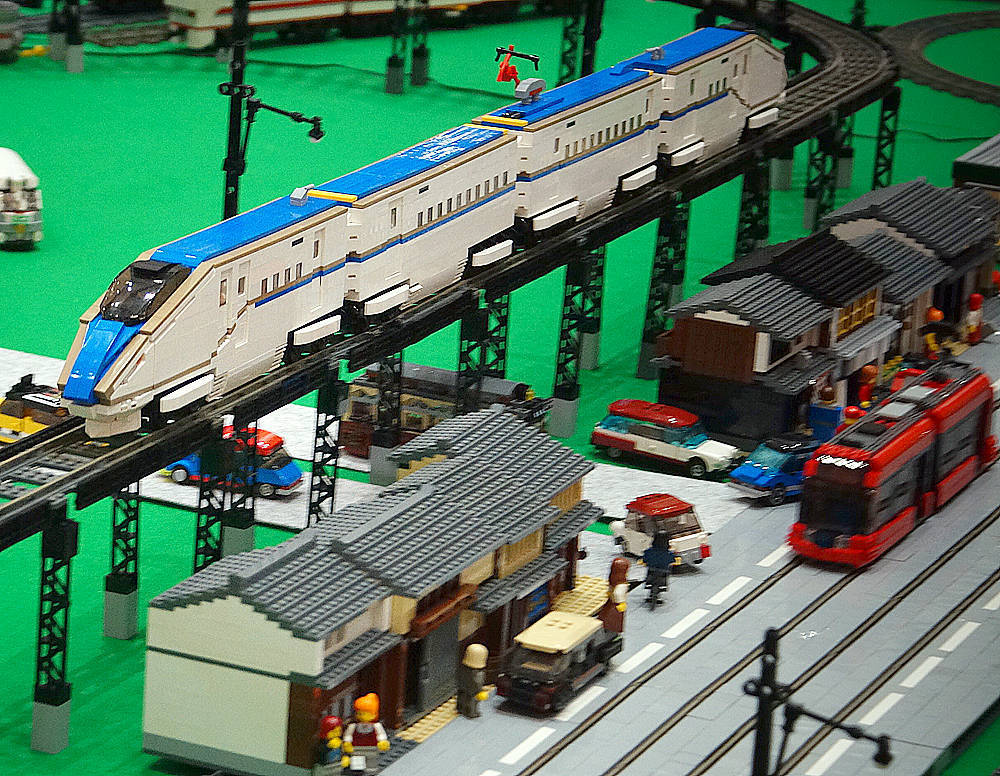 イベントレポ イオンモールとなみ 親子で楽しむ鉄道ジオラマ展 2日目 下 Legoゲージ推進機構日報 レゴトレイン ブログ