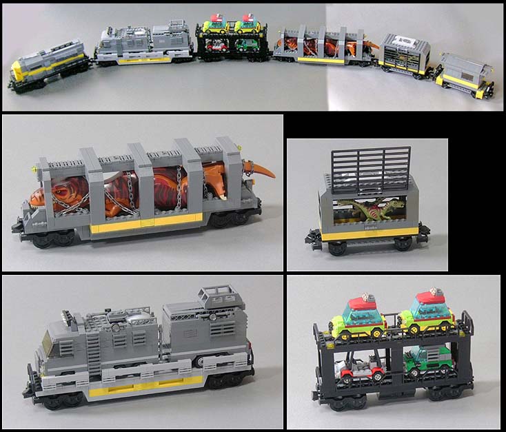 作品紹介 Joker様の ダイノトレイン ジュラシック パーク トレイン Legoゲージ推進機構日報 レゴトレイン ブログ